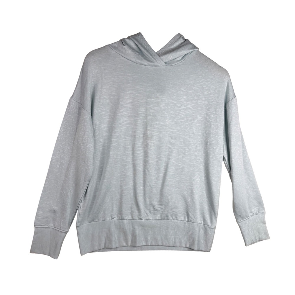New Workshop Republic Clothing Hooded Sweater size‎ Small Light Blue